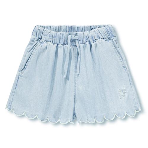 Molo GOTS Addie Jeans Shorts Washed Chambrey  Washed Chambrey 128 cm  Blå  128 cm  Piger