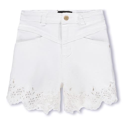 Molo Adalyn Jeans Shorts Whitest  Whitest 146 cm  Hvid  146 cm  Piger