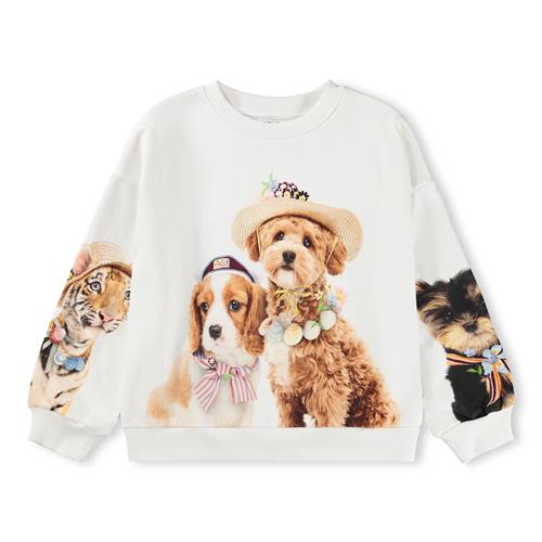 Molo GOTS Maxi Sweatshirt Beach Ready  Beach Ready 110 cm  Lyserød  110 cm  Piger