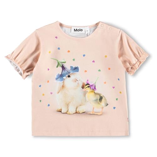 Molo GOTS Eline Tee Mini Party  Mini Party 98 cm  Lyserød  98 cm  Piger