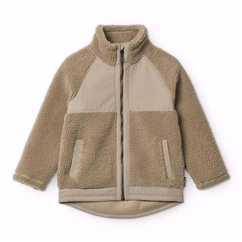 Molo Usher Fleece-jakke Clay  Clay 110 cm  Brun  110 cm  Drenge