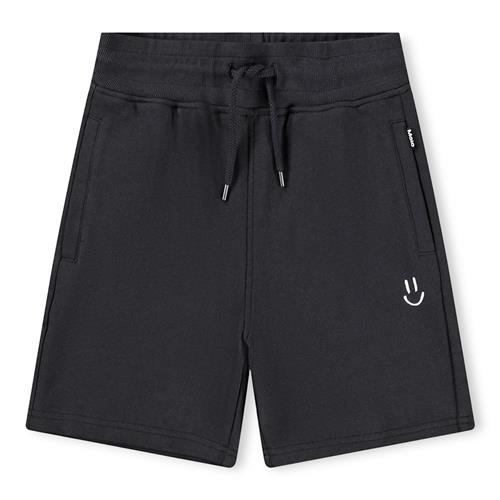 Molo GOTS Alw Sweat Shorts Black  Black 110 cm  Sort  110 cm  Drenge