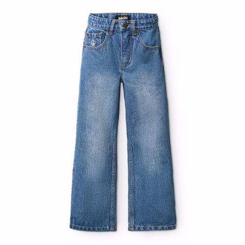 Molo Alban Jeans True Blue  True Blue 92 cm  Blå  92 cm  Drenge