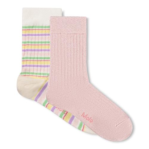 Molo Nomi Sokker Pastels Cloud  Pastels Cloud 31-34 EU  Lyserød  31-34 EU  Piger