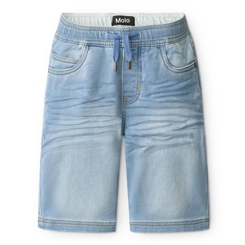 Molo Ali Jeans Shorts Soft Denim Blue  Soft denim blue 128 cm  Blå  128 cm  Drenge