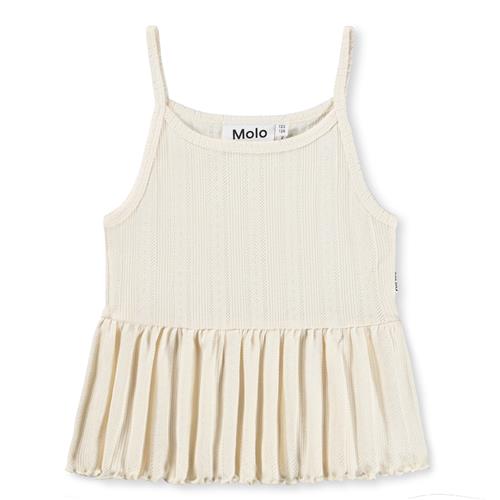 Molo GOTS Rany Tank Top Pearled Ivory  Pearled Ivory 134/140 cm  Creme  134/140 cm  Piger