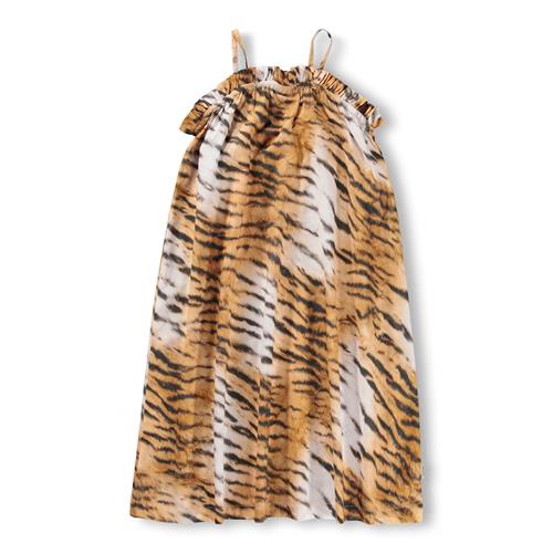 Molo GOTS Connie Kjole All Over Tiger  All Over Tiger 146/152 cm  Brun  146/152 cm  Piger