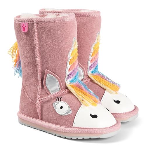 Emu Australia Magic Unicorn Støvler Pale Pink  Pale Pink  28 EU  Lyserød  28 EU  Piger