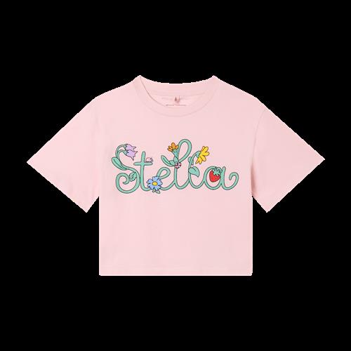 Stella McCartney Kids T-shirt Rosa  Rosa-5 Y  Lyserød  5 år  Piger