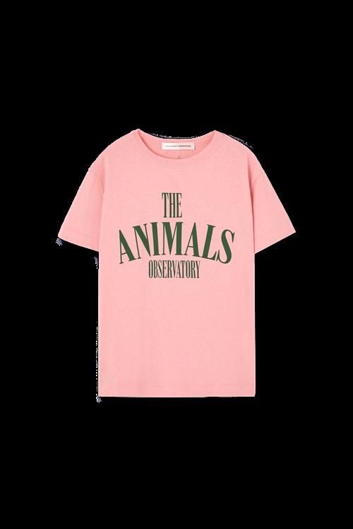 The Animals Observatory Pupfish T-shirt Soft Pink  Soft Pink 3 Y  Lyserød  3 år  Piger