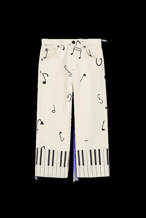 The Animals Observatory Ant Jeans Raw White  Raw White 3 Y  Hvid  3 år  Drenge