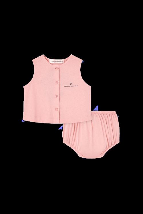 The Animals Observatory Newt Sæt Soft Pink  Soft Pink 18 months  Lyserød  18 måneder  Piger