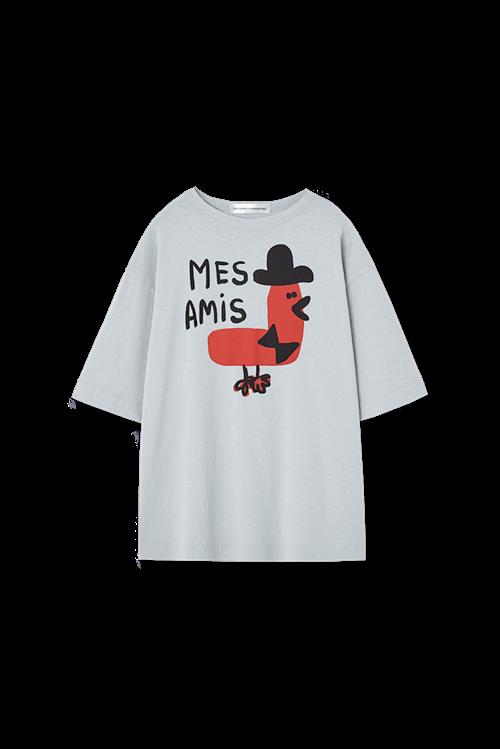 The Animals Observatory Collie T-shirt Blue  Blue 8 Y  Blå  8 år  Drenge, Piger