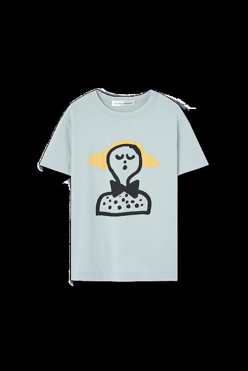 The Animals Observatory Rooster T-shirt Blue  Blue 8 Y  Blå  8 år  Drenge, Piger