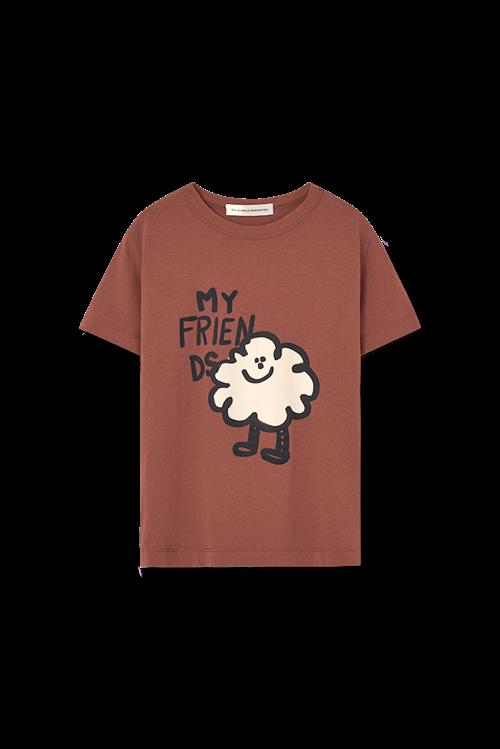 The Animals Observatory Rooster T-shirt Brown  Brown 4 Y  Brun  4 år  Drenge, Piger