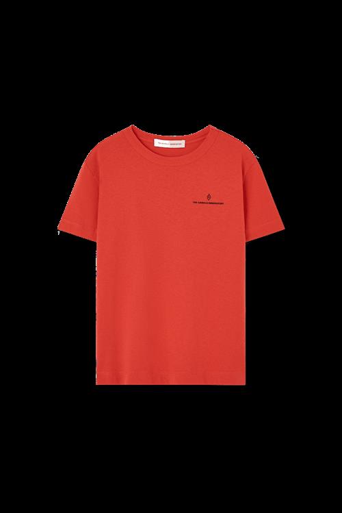 The Animals Observatory Rooster T-shirt Red  Red 4 Y  Rød  4 år  Drenge, Piger