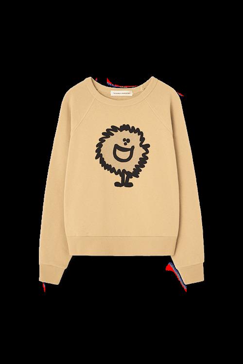 The Animals Observatory Shark Sweatshirt Soft Brown  Soft Brown 3 Y  Brun  3 år  Drenge