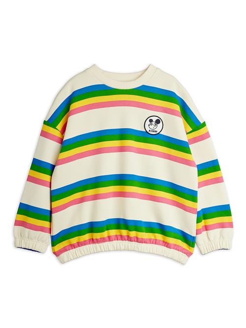 Mini Rodini Ritzratz Stripe Sweatshirt Multi  Multi 80/86 cm  Creme  80/86 cm  Drenge, Piger