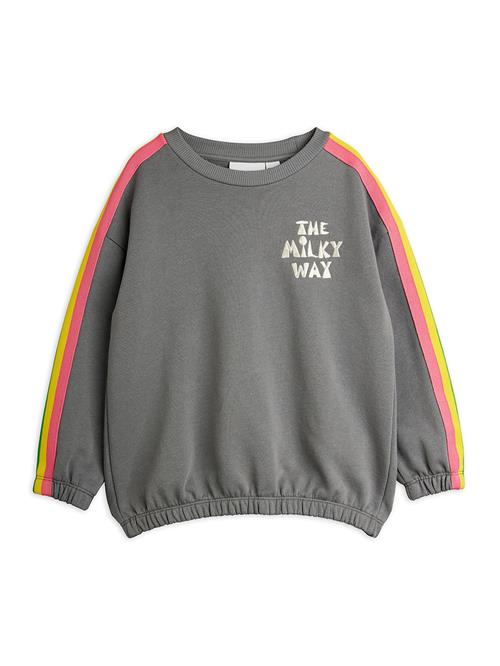 Mini Rodini The Milky Way Rainbow Sweatshirt Grey  Grey 140/146 cm  Grå  140/146 cm  Drenge, Piger
