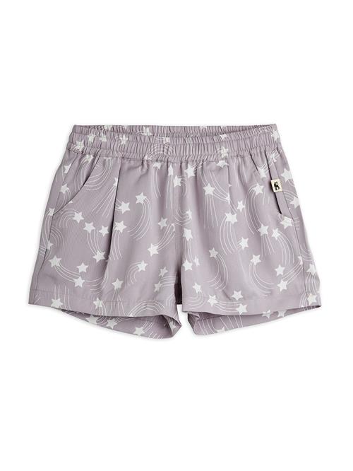 Mini Rodini Starfall Vævede Shorts Purple  Purple 104/110 cm  Lilla  104/110 cm  Drenge, Piger