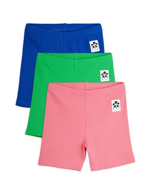 Mini Rodini Solid 3-pak Cykelshorts Multi  Multi 116/122 cm  Blå  116/122 cm  Drenge, Piger