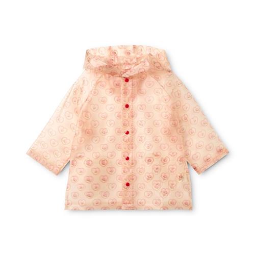 Flöss Iris Regnfrakke Rosy Heart  Rosy Heart 7-8 Y  Lyserød  7-8 år  Piger