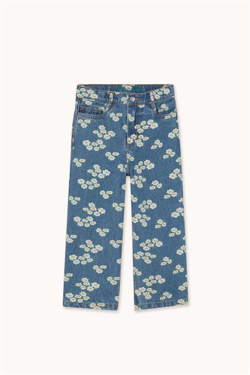 Tinycottons Blossoms Jeans Medium Wash Denim  Medium Wash Denim 3 Y  Blå  3 år  Piger