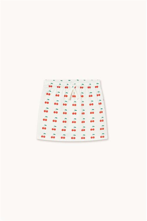 Tinycottons Cherries Strikket Nederdel Off-white  Off-White 6 Y  Hvid  6 år  Piger