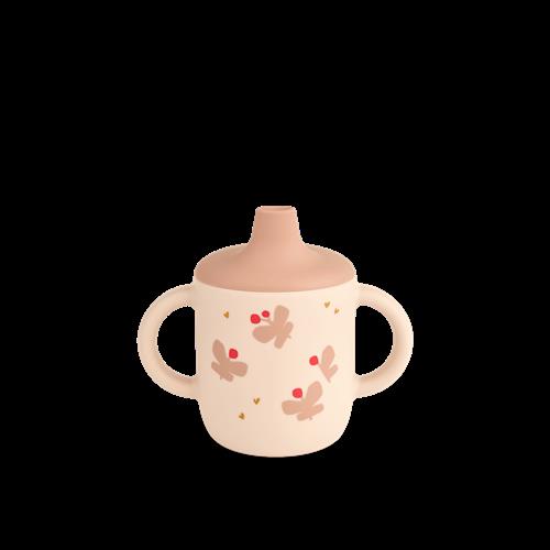 Liewood Neil Sippy Kop Butterfly / Apple Blossom  Butterfly / Apple Blossom-One Size  Rød  One Size  Drenge, Piger