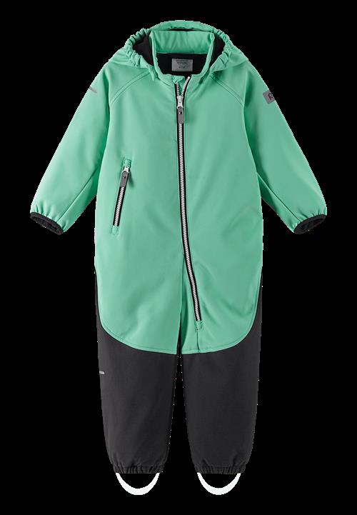 Reima Mjosa Softshell Heldragt Fresh Mint  Fresh Mint-86 cm  Grøn  86 cm  Drenge, Piger
