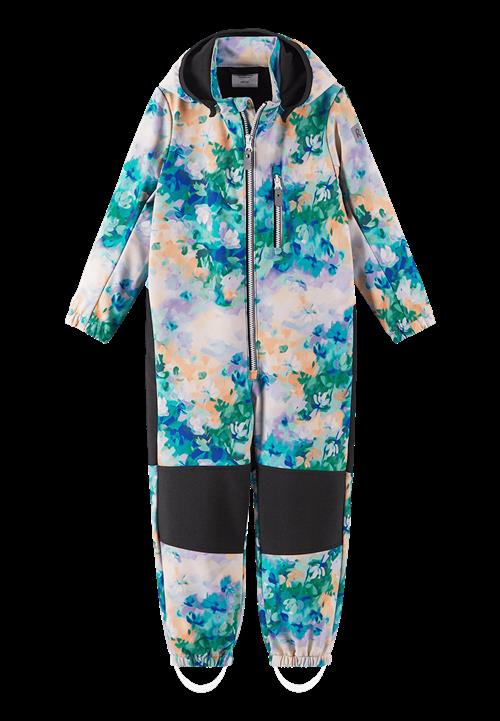 Reima Nurmes Softshell Heldragt Fresh Blue  Fresh Blue-92 cm  Blå  92 cm  Drenge, Piger