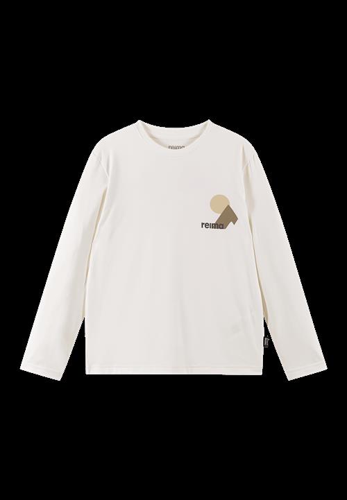 Reima Inista Bugproof Langærmet T-shirt Off White  Off White-86 cm  Hvid  86 cm  Drenge, Piger