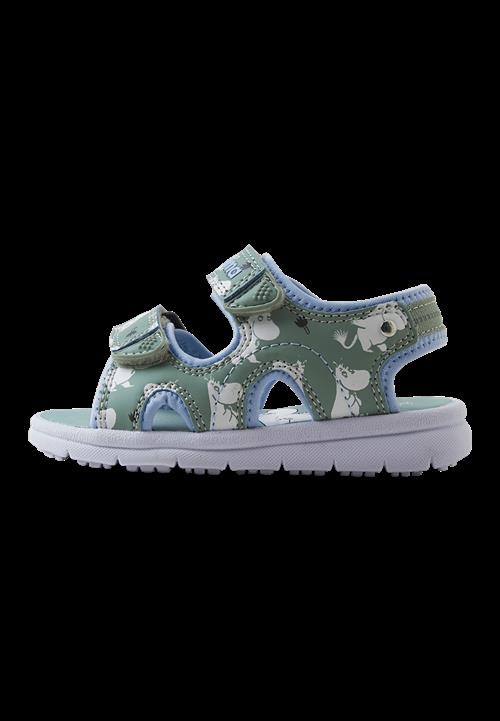 Reima Moomin Bungee Sandaler Stone Green  Stone Green-29 EU  Grøn  29 EU  Drenge, Piger