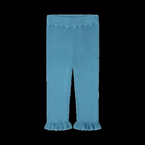 FUB Baby-leggings Med Flæser Sea  Sea-74 cm  Blå  74 cm  Piger