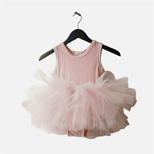 DOLLY by Le Petit Tom Dolly Timeless Tutu-kjole Pink Pink-4-6 Y  Lyserød  4-6 år  Piger