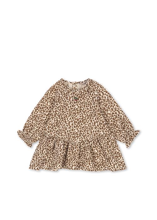 Konges Sløjd GOTS Coco Bluse Leo  Leo 18 months  Brun  18 måneder  Piger