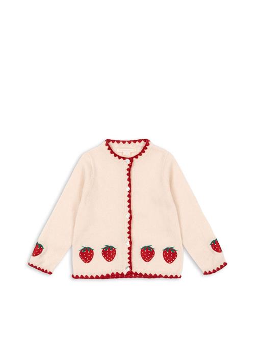 Konges Sløjd Collette Cardigan Buttercream  Buttercream 4 Y  Creme  4 år  Piger