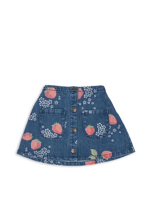 Konges Sløjd GOTS Magot Denim Nederdel Marmelade Sun  Marmelade Sun 5 Y  Blå  5 år  Piger