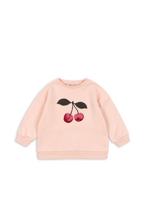 Konges Sløjd Lou Sweatshirt I Frotté Evening Sand  Evening Sand 4 Y    4 år  Piger