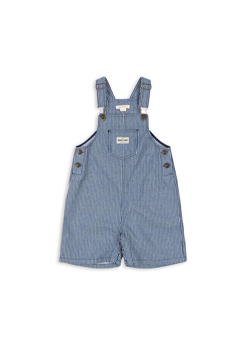 Konges Sløjd GOTS Luc Overalls Blue Stripe  Blue Stripe 9 months    9 måneder  Drenge