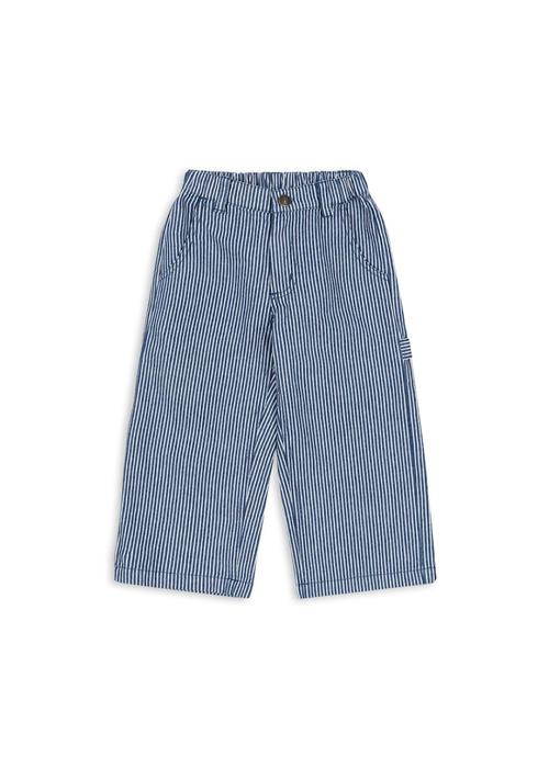 Konges Sløjd GOTS Luc Bukser Blue Stripe  Blue Stripe 5 Y    5 år  Drenge
