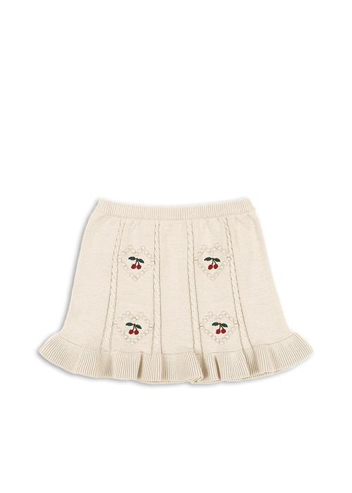 Konges Sløjd GOTS Soleil Nederdel Pearled Ivory  Pearled Ivory 2 Y    2 år  Piger