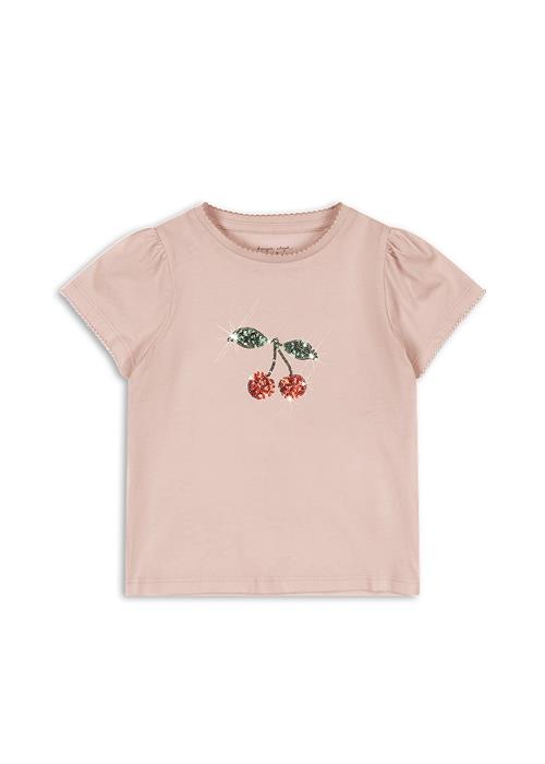 Konges Sløjd GOTS Famo Puff Tee Pale Blush  Pale Blush 2 Y  Lyserød  2 år  Piger