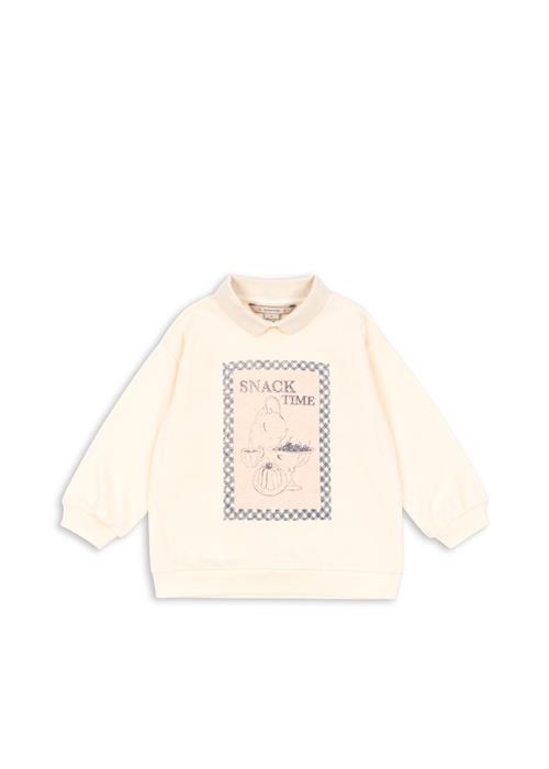Konges Sløjd GOTS Spotty Polo Buttercream  Buttercream 6 Y  Creme  6 år  Piger