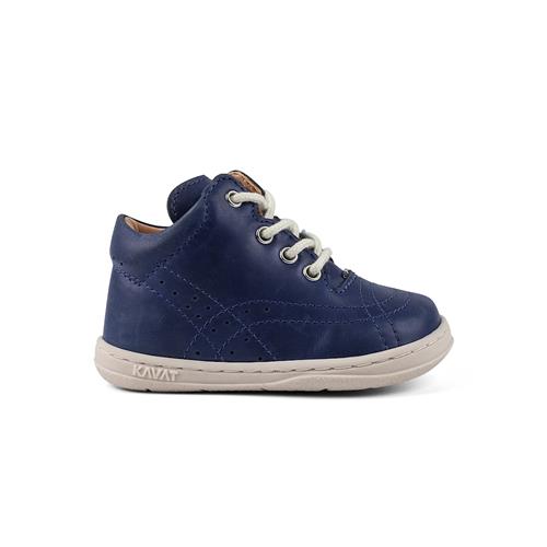 Kavat Edsbro Barefoot Sko Navy  Navy-24 EU  Marineblå  24 EU  Drenge