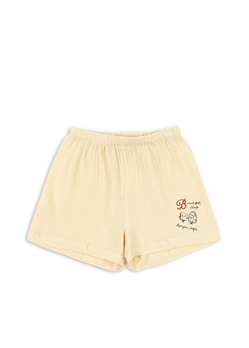 Konges Sløjd GOTS Coco Shorts Sea Mist  Sea Mist 18 months  Gul  18 måneder  Drenge