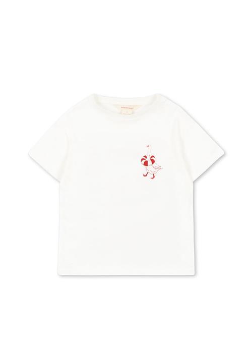 Konges Sløjd Era Tee Off White Lifeguard Service  Off White Lifeguard Service 2 Y  Brun  2 år  Drenge