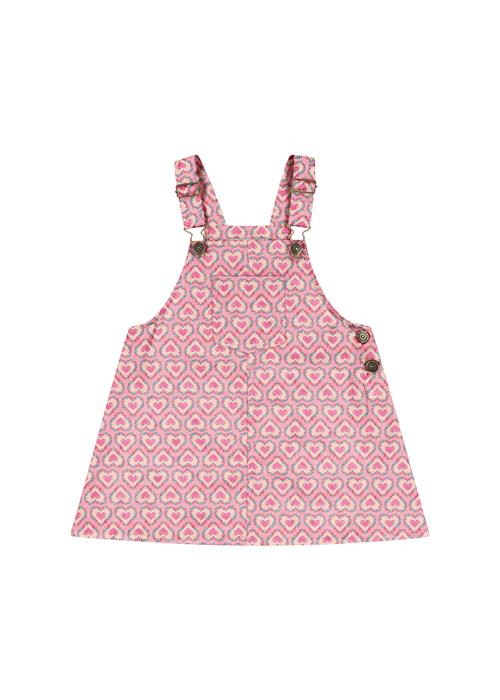 Konges Sløjd GOTS Frankie Samlet Kjole Felice Rose  Felice Rose 4 Y  Lyserød  4 år  Piger