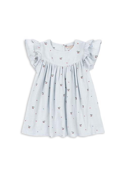 Konges Sløjd GOTS Coco Kjole Cherry Blue Coeur  Cherry Blue Coeur 2 Y    2 år  Piger