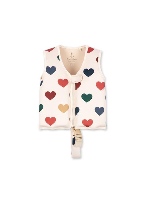 Konges Sløjd Ellis Svømmevest Bon Coeur Coloré  Bon Coeur Coloré 3-6 Y  Hvid  3-6 år  Drenge
